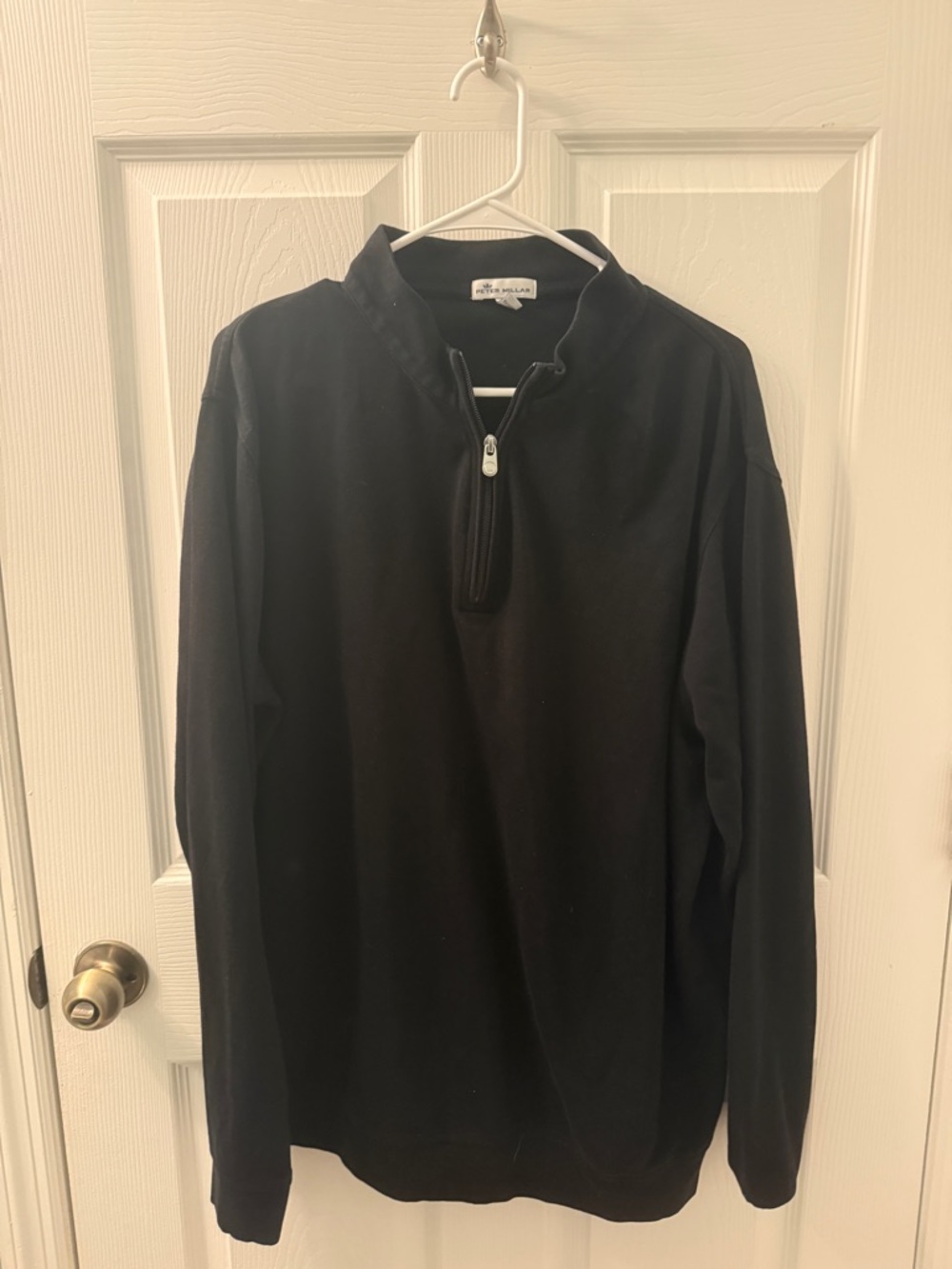 Peter Millar men’s black quarter zip